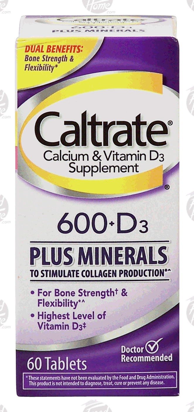 Caltrate  600+d3 plus minerals, calcium supplement Full-Size Picture